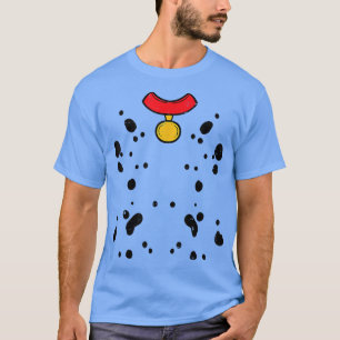 T-shirt Costume Dalmatien Drôle Halloween Chien Chien Chie