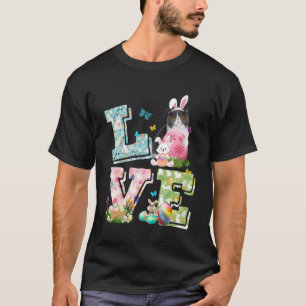 T-shirt Costume d'amour de Pâques Exotic Shorthair Amoureu