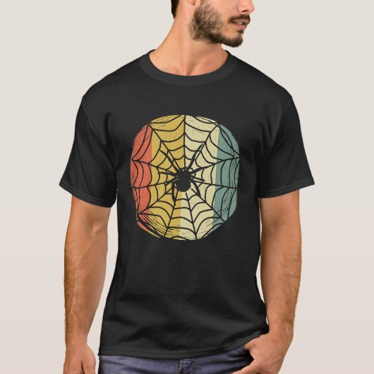 T-shirt Costume d'araignée Tarantula Cobweb Retro Hallowee (Devant)