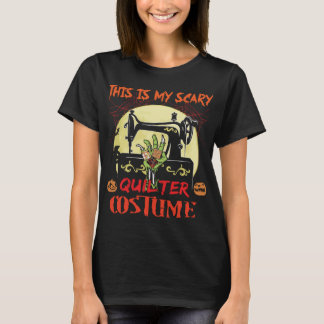 T-shirt Costume d'assouplissement effrayant Halloween