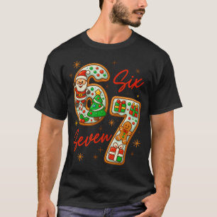 T-shirt Costume de 6 7 Meme de Noël tendance 67