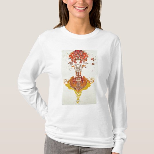 T-shirt Costume de ballet pour "le Firebird", par (Devant)