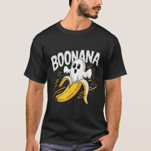 T-shirt Costume de banane fantôme mignon pour Halloween, d