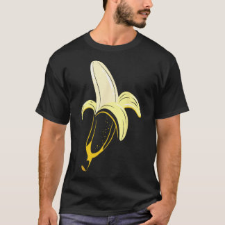 T-shirt Costume de banane pelée Fruits faciles Halloween G