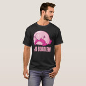 T-shirt Costume de Blobfish - laide visage de poisson blob (Devant entier)