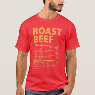 T-shirt Costume de boeuf rôti drôle Thanksgiving nourritur