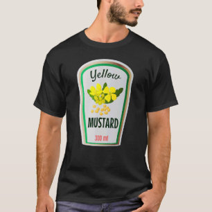 T-shirt Costume de bouteille de moutarde Halloween Groupe 