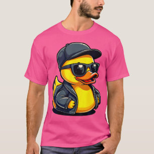 T-shirt Costume de canard en caoutchouc cool Gangster Styl