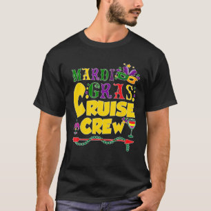 T-shirt Costume de carnaval Mardi Gras Cruise Squad Celebr