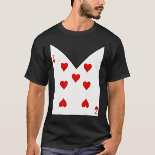 T-shirt Costume de carte à jouer Halloween originale Alice
