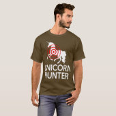 T-shirt Costume de chasseur de licorne (Devant entier)