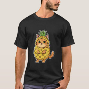 T-shirt Costume de chat ananas