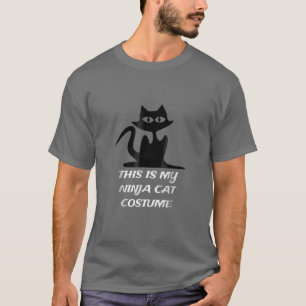 T-shirt Costume De Chat Drôle - Voici Mon Costume De Chat