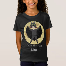 T-shirt costume de chauve-souris d'Halloween