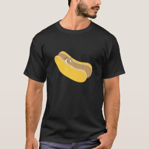 T-shirt Costume de chien chaud Saucisse et jumelage de cou