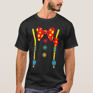 T-shirt Costume de clown Halloween Filles Vintages Garçons