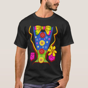 T-shirt Costume de clown pour enfants Hommes Femmes - tenu
