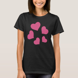 T-shirt Costume de coeurs tournants