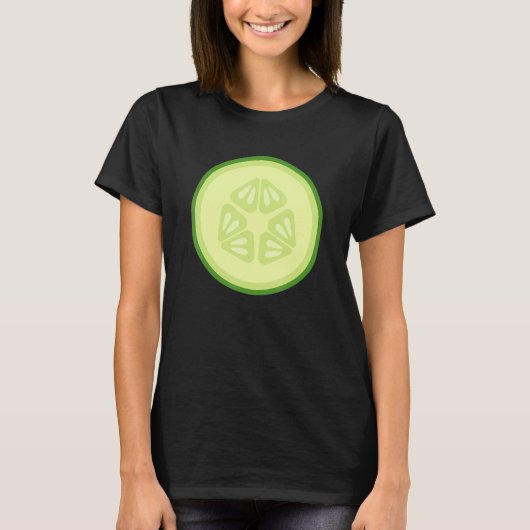 T-shirt Costume de concombre carnaval carnival fruits de c (Devant)