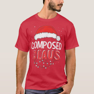 T-shirt Costume de correspondance de Noël du Père Noël363