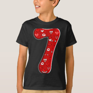 T-shirt Costume de couple Duo 67 Meme Six Sept Numéro 7 Va