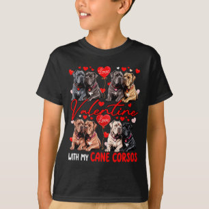 T-shirt Costume de couple pour Saint-Valentin avec mes Can