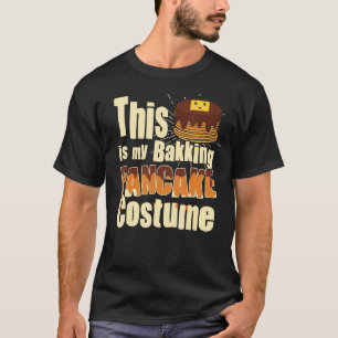 T-shirt Costume de crêpe de boulangerie mignonette Pancake