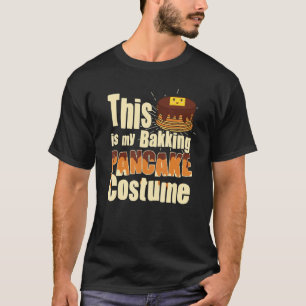 T-shirt Costume de crêpe de boulangerie mignonette Pancake