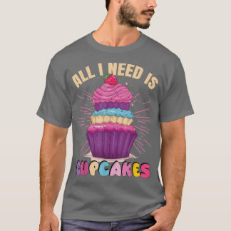 T-shirt Costume de Cupcake amusantCostume de boulangerie d