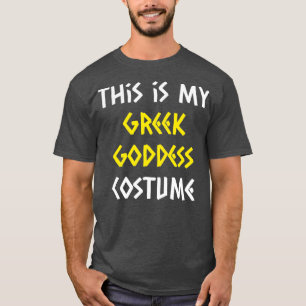 T-shirt Costume de déesse grecque Halloween Mythologie Laz