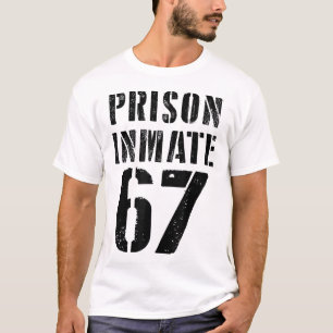 T-shirt Costume de détenu de prison 67 Halloween Meme Pris