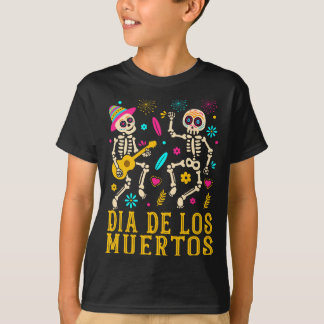 T-shirt Costume de Dia De Los Muertos Jour du Gouvernement