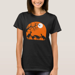 T-shirt Costume de dinosaures d'Halloween Parasaurolop d'H