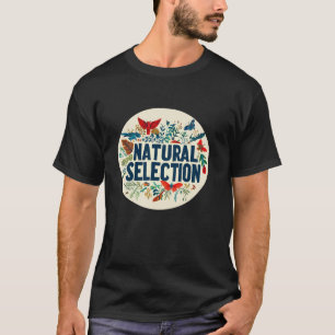 T-shirt Costume de discours de sélection naturelle coloré