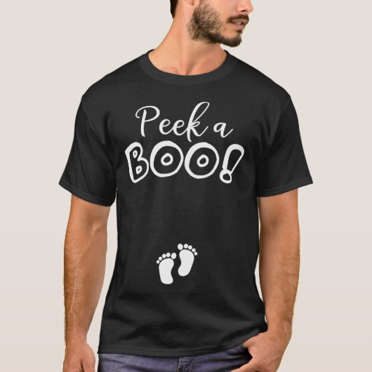 T-shirt Costume de Faire-part de grossesse d'Halloween pou (Devant)