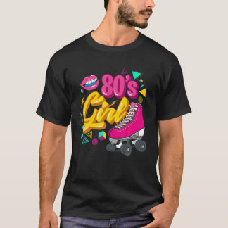 T-shirt Costume de fête 80S Thème de fête tenue de soirée