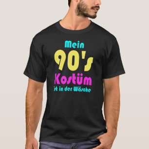 T-shirt Costume de fête des années 90 Mon costume des anné
