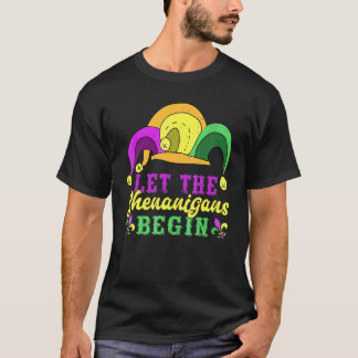 T-shirt Costume de fête Mardi Gras, que les festivités com