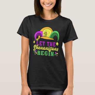 T-shirt Costume de fête Mardi Gras, que les festivités com
