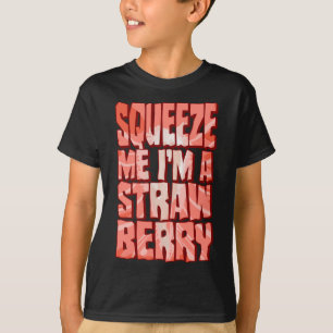 T-shirt Costume de fraise drôle Halloween tranche de fruit