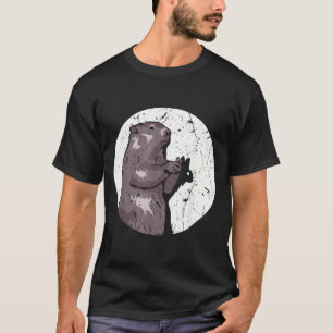 T-shirt Costume de Fu de marionnette d'ombre de jour de ma