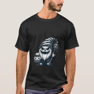 T-shirt Costume de gnome d'Halloween pour femmes Fantôme A