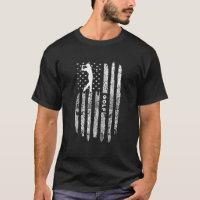 Costume de Golfeur vintage American USA Drapeau Go