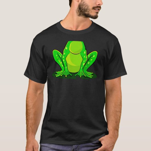 T-shirt Costume de grenouille Halloween Green Toad Kids Ho (Devant)