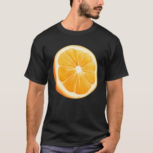 T-shirt Costume de groupe de fruits orange Funny Halloween (Devant)