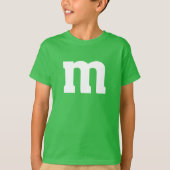 T-shirt Costume de groupe M et M pour enfants déguisement (Devant)