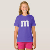 T-shirt Costume de groupe M et M pour enfants déguisement  (Devant entier)