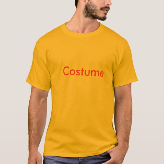 T-shirt Costume de Halloween (Devant)