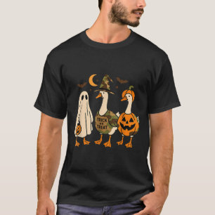 T-shirt Costume de Halloween Canard Drôle Canard Boo Canar
