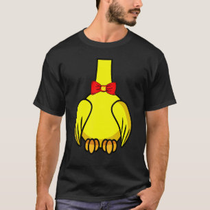 T-shirt Costume de Halloween de poulet pour adultes et enf